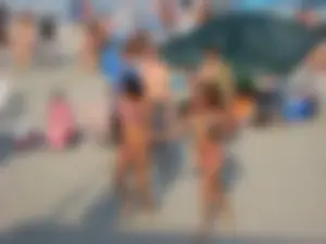 Mix of candid girls at the beach and in bikinis