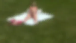 Another Sunbathing at the park (oldie) Part 4