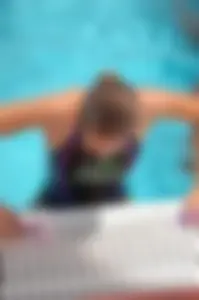 Group of teen and early 20's swimmers
