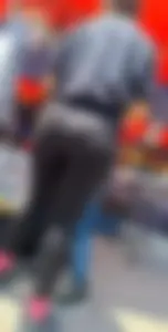 [OC]VPL on fat ass latina ! I think she caught me