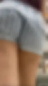 Perfect Thick Teen Ass In Jean Shorts😋