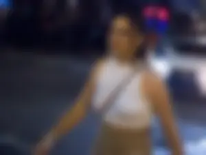 Hot city night street girls