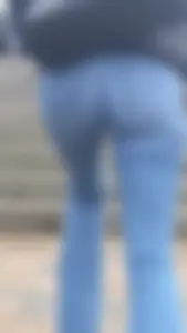Tight Jeans Student Great Figure