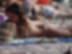 Beach voyeur babes in bikinis, thongs and topless