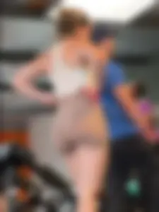 PAWG Baddie Blonde Best Ass In Gym (Not OC)