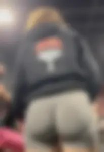 Tight Grey Gym Shorts (Crazy Vpl and Bends Over)