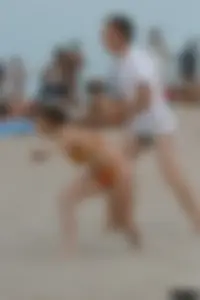 Beach voyeur babes in bikinis, thongs and topless