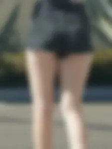Fastshooter Post 11 - College girl In cheeky shorts / Nice legs