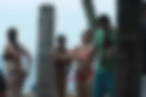 Florida beach and bikini girls