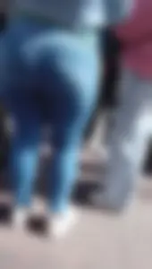 True Phat Buttcheeks In Pocketless Jeans VPL OC