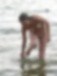 Nude beach and topless girls