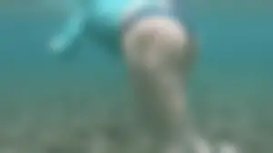 Nice ass swimming