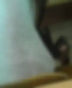 Feet of a Candid Teen Girl Under a College Desk - Her Toes Visible From Her Flats