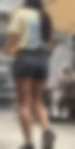 PERFECT Ass in Tiny Shorts