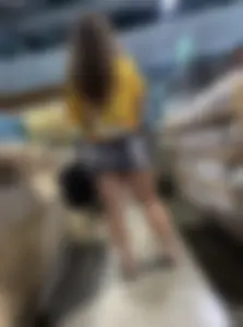 Pt 2 white girl with scrunch marble shorts