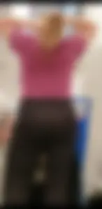Amazing MILF See Through Visible Thong in Black Leggings Shopping with Husband