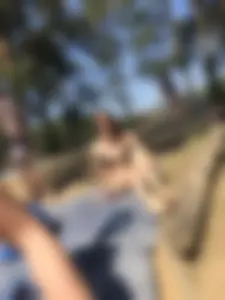 Two Milfs in Swimsuits at a Lake Beach Creepshots Gallery