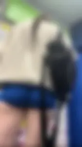 Stunning cheeked up gym girl shopping in blue shorts (OC)