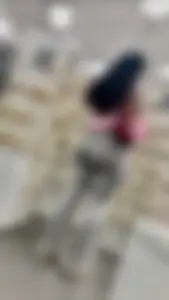 Asian with fat ass in yogas