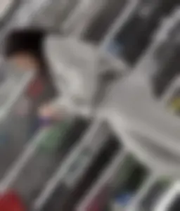 Perfect juicy jiggly fat ass in grey pants