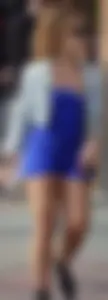 Mixed race woman in spandex shorts outfit