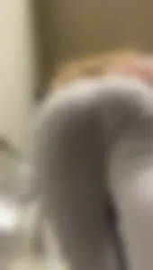 Juicy blonde in tight white jeans