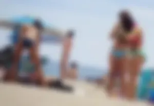 Beach and bikini girls
