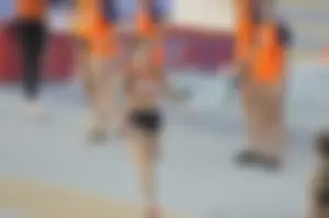 Candid track and field girls