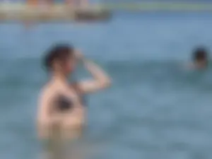 Asian girls in bikinis