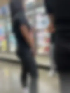 Big tit Latina/Visible thong /bubble flares/ tight sweats