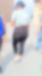 Cheap leggings and a lace thong