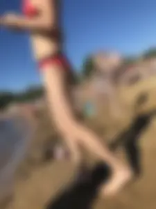 Sexy legs and booty in a swimsuit creepshots