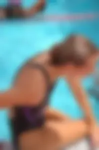 Group of teen and early 20's swimmers