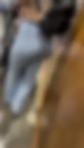 Blue leggings nice ass (OC)