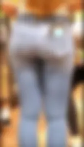 Strawberry Blonde tight jeans