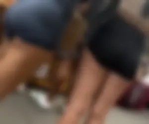 Amazing latina cheeks in Gilly Hicks shorts featuring her two hot friends (OC)