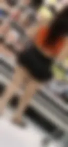 Sexy Latina showing herself off while shopping - OC