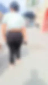Cheap leggings and a lace thong