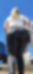 Very tight curvy ass🍑 green panties omg