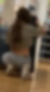 Redhead squatting and working part 22 (oc)