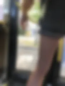 Candid Girl With Perfect Sexy Legs And Booty in Denim Shorts in a Public Bus Creepshots Gallery