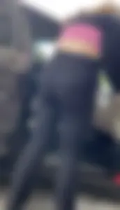 Car wash MILFs …..(THONG slip + VPL)