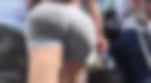 Fat Ass Latina mami in gray leggings BBL (OC)