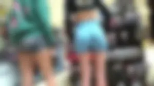 Perfect slim blonde girl with magnific ass (NOT OC )