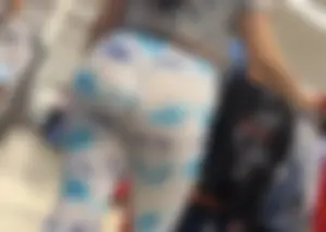 Shes kinda busted but jeeez she is thick af! And you can see her panties!