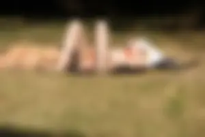 Creepshots of some girls in the park getting some sun in bikinis