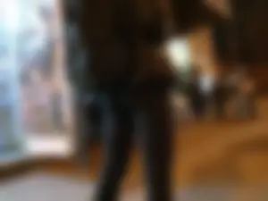 Small Ass in Tight Pants City Street Closeup Creepshots