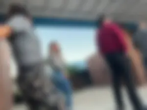 Hot MILF ass in jeans online to vote, think she noticed