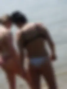 2 bikini babes at the lake