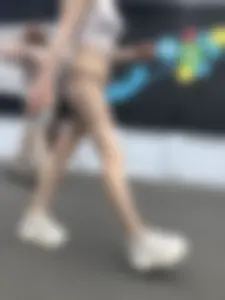 Hot Legs in a Skirt Street Creepshots